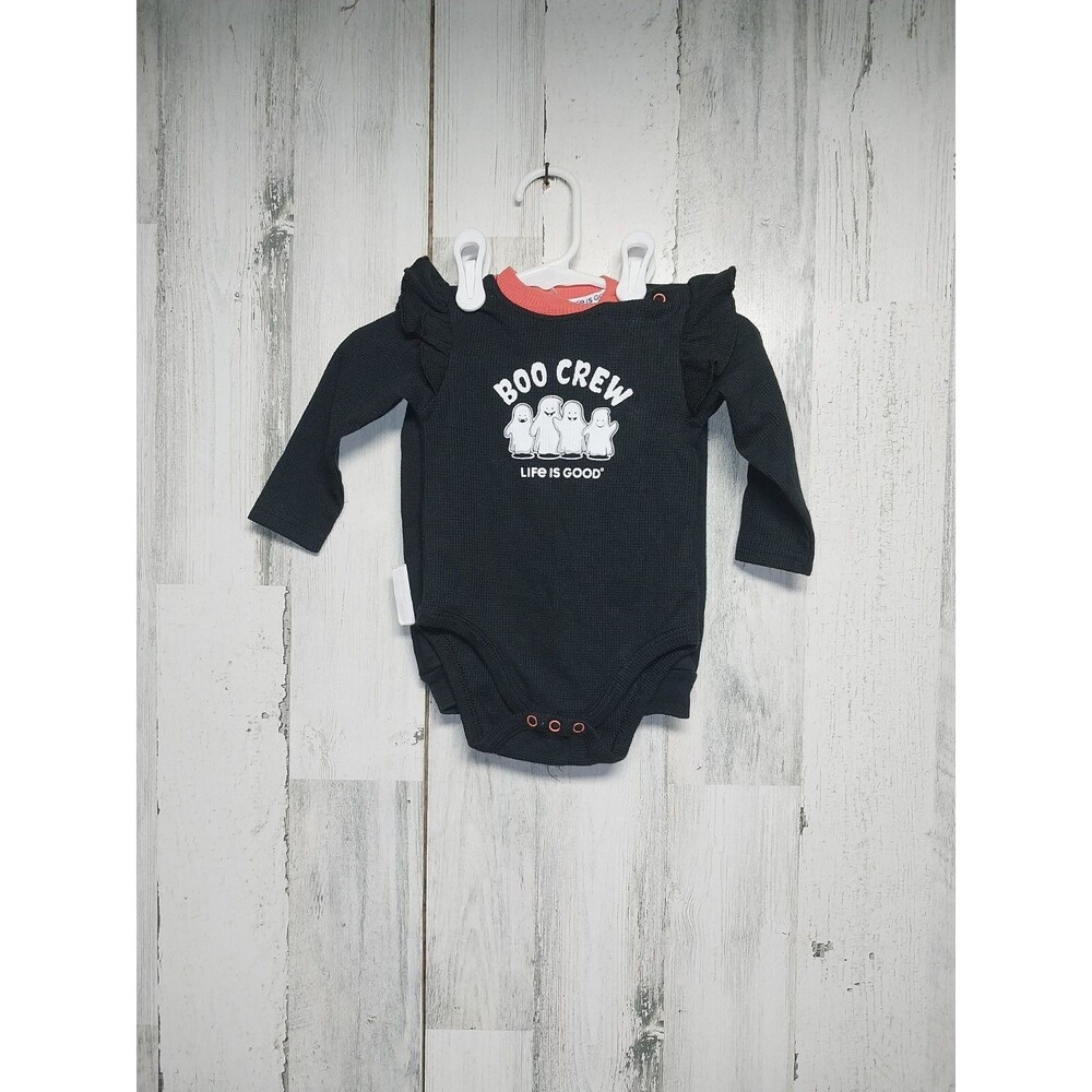 Life Is Good 3-6 Mo. Boo Crew Set